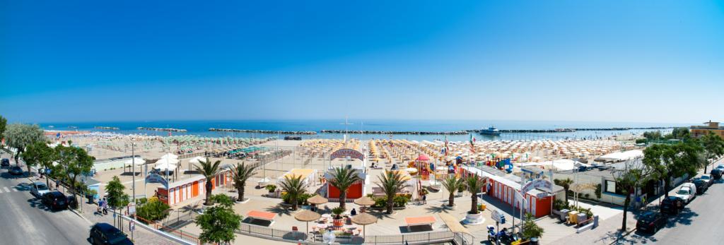 Albergo Villa Mauri Rimini Bagian luar foto